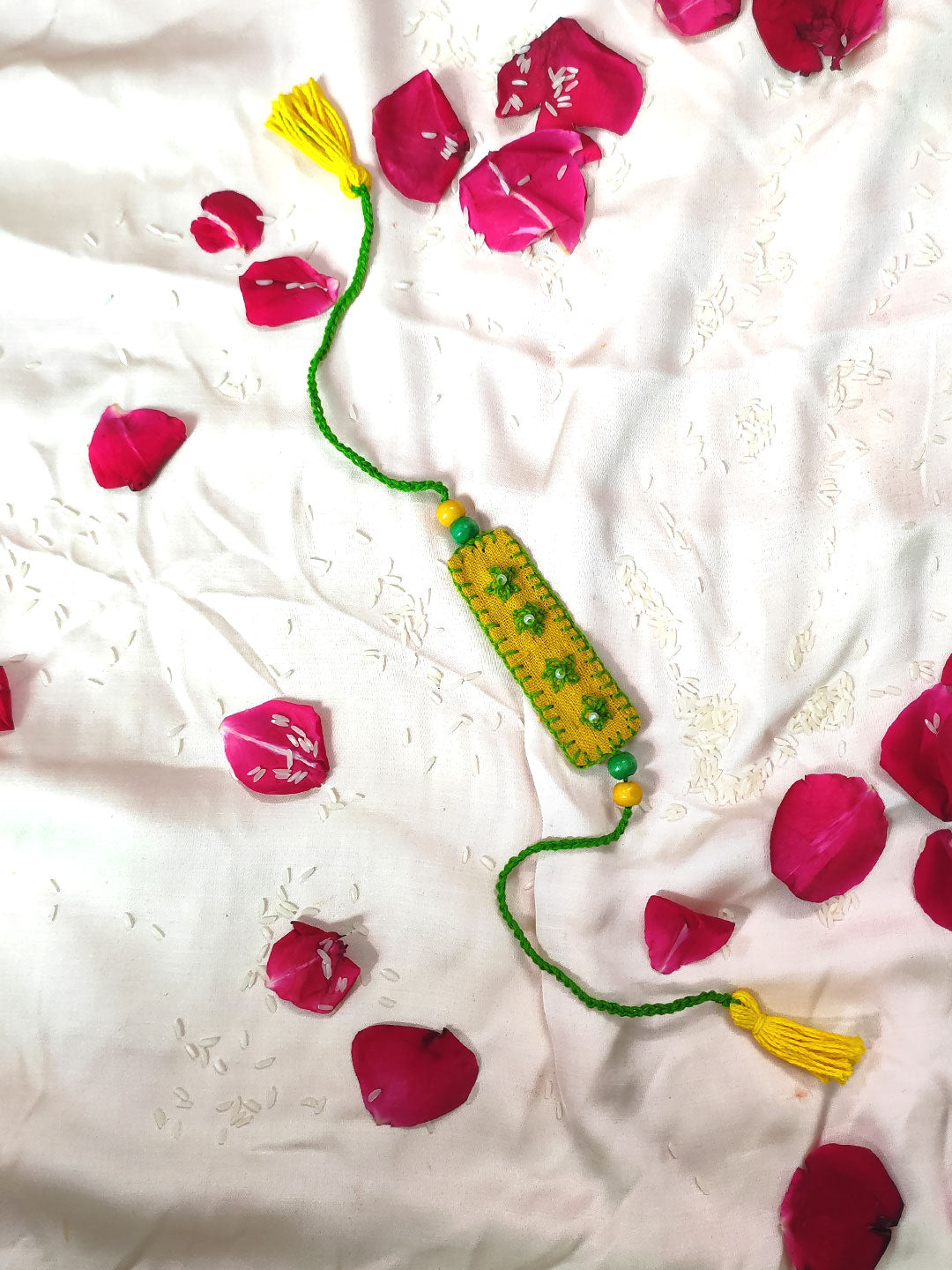 Tie this handcrafted story on your one of kind bro this rakhi 2025 season