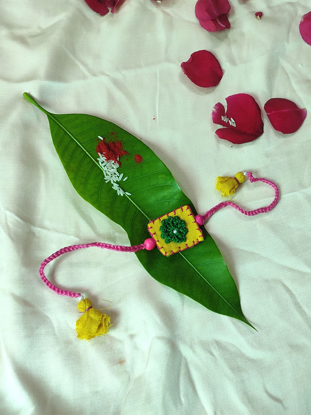 Handcrafted rakhi for your special bhai