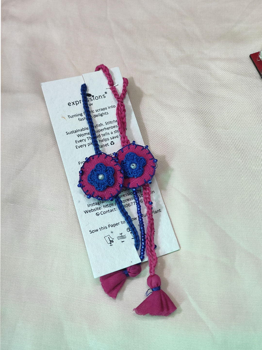 handcrafted couple rakhi for your favourite bhai and bhabhi duo