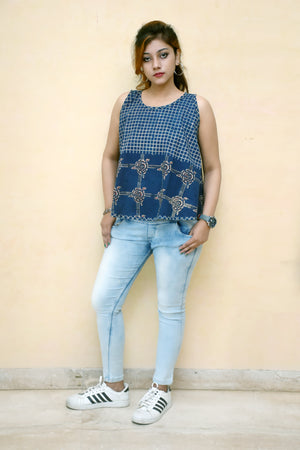 Bobby handkerchief organic cotton top for women 5
