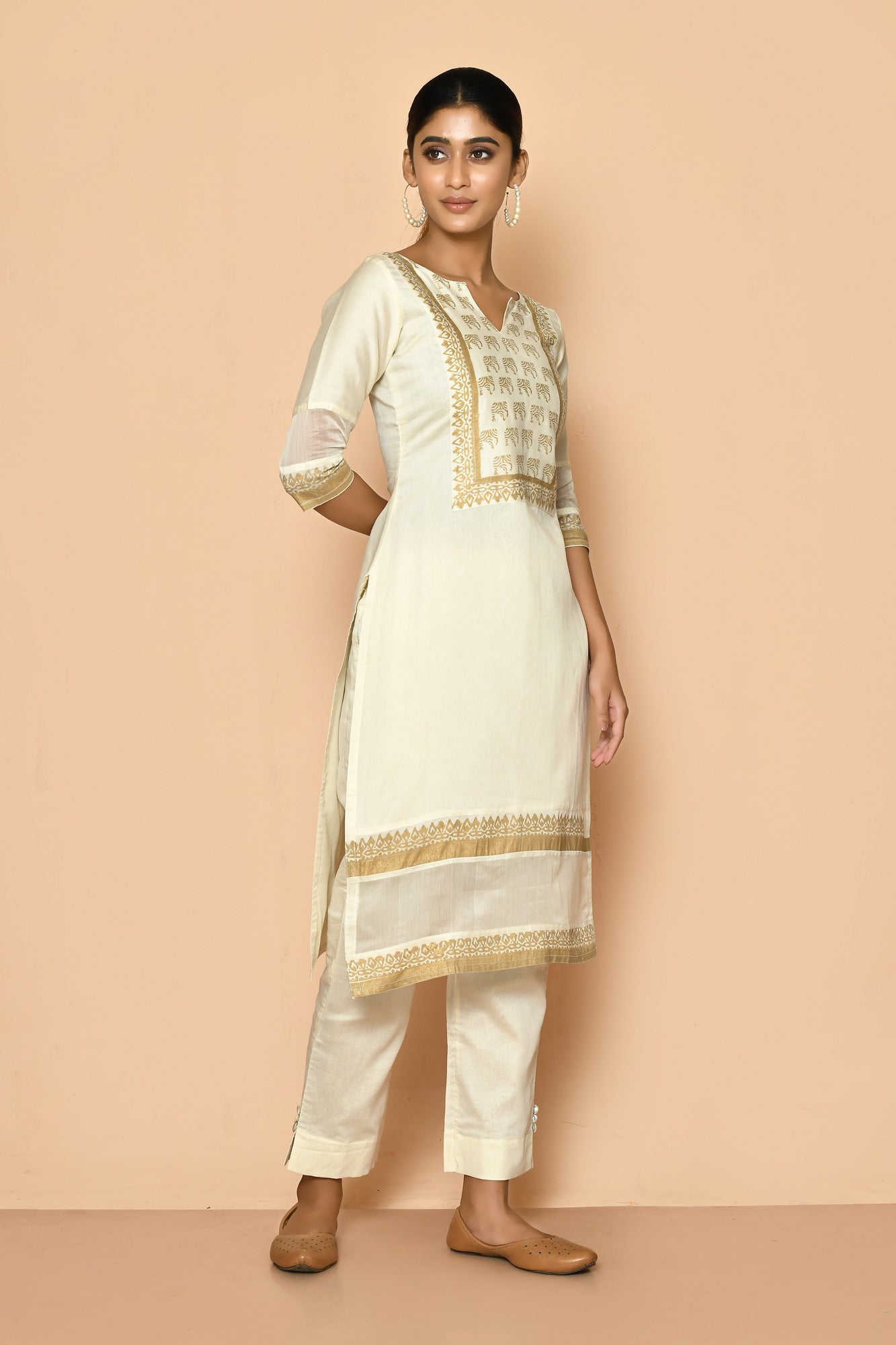 Best designer elly silk kurta set for women