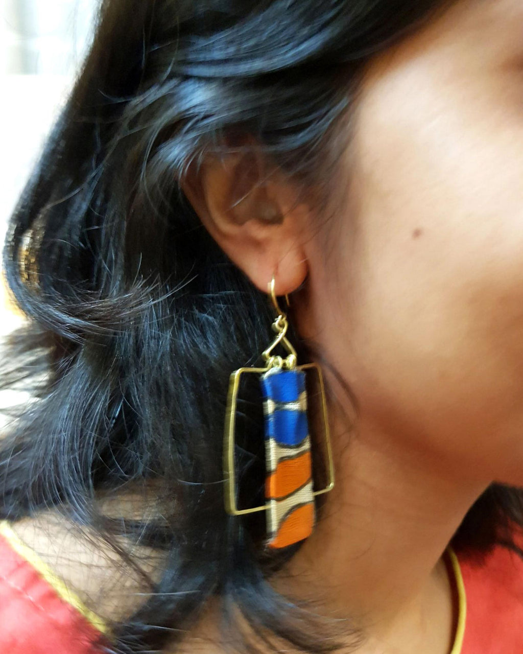 Mithila Tales Bijou Upcycled Handmade Earrings 1 from our zero waste store