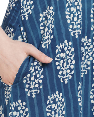 Best handcrafted plus size cotton kurta with pockets