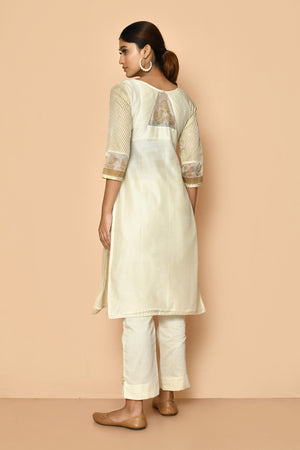 Shop zeba ethnic silk kurta set for women